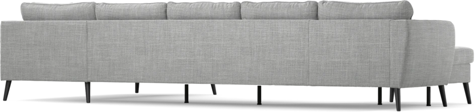 County - 4-sits soffa med schäslong vänster och divan höger - Grå