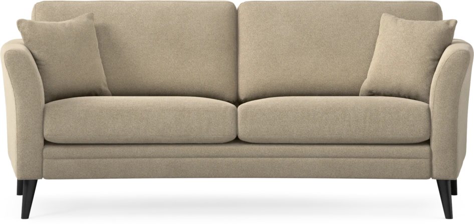 Eden - 2,5-sits soffa svängd - Beige
