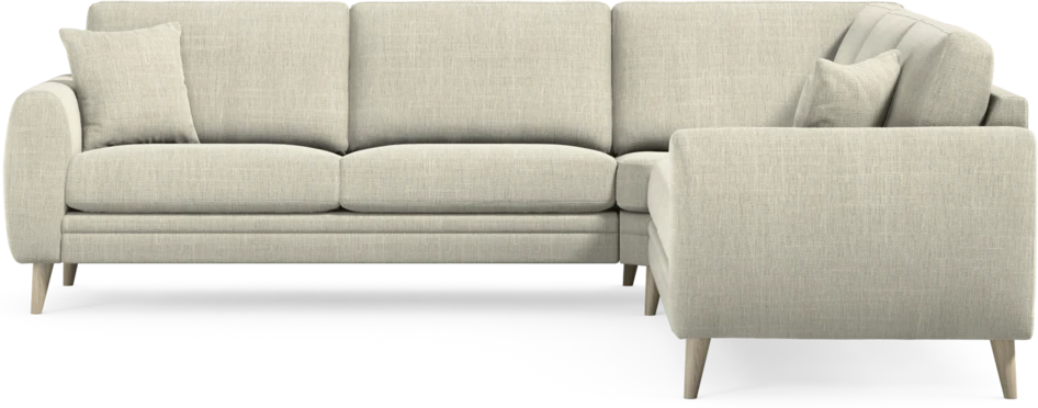 Eden - Hörnsoffa, 2,5+2,5-sits - Beige