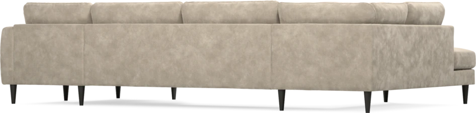 Bridge - 3-sits soffa med divan vänster och schäslong höger - Beige