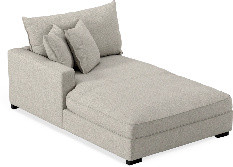 Rossi - Schäslong vänster - Beige