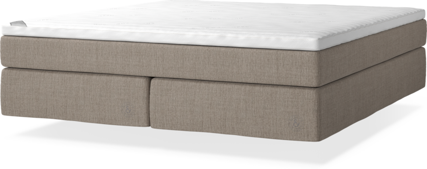 Cape Farewell - Kontinentalsäng, dubbelsäng med svävande utseende