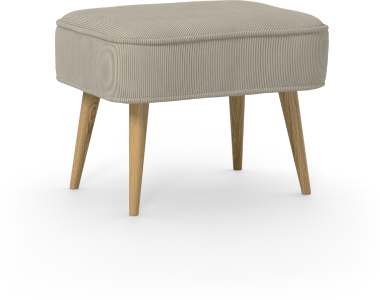 Cordelia - Fotpall - Beige