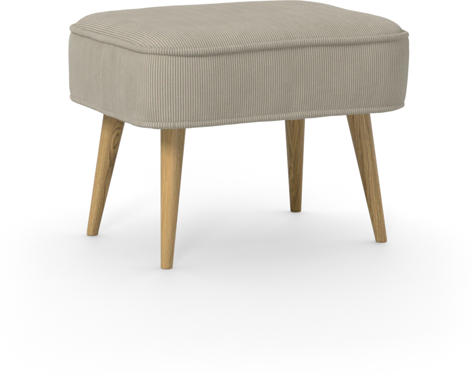 Cordelia - Fotpall - Beige