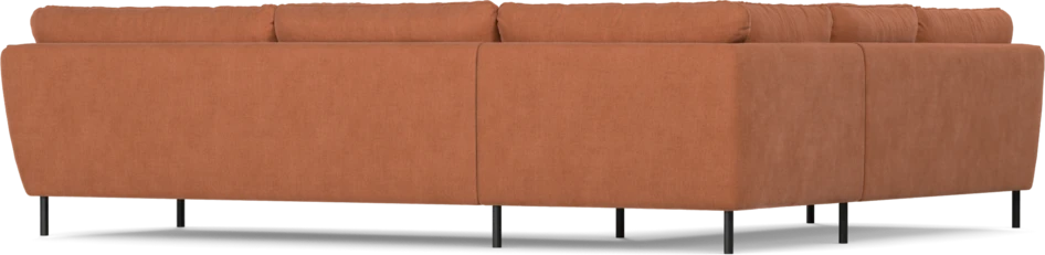 Madison Lux - Hörnsoffa 2+3-sits, hörn 1 - Orange