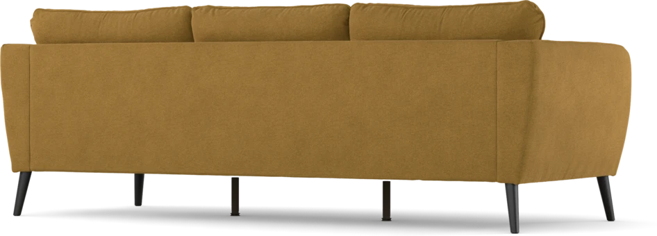 County - 3-sits soffa - Gul