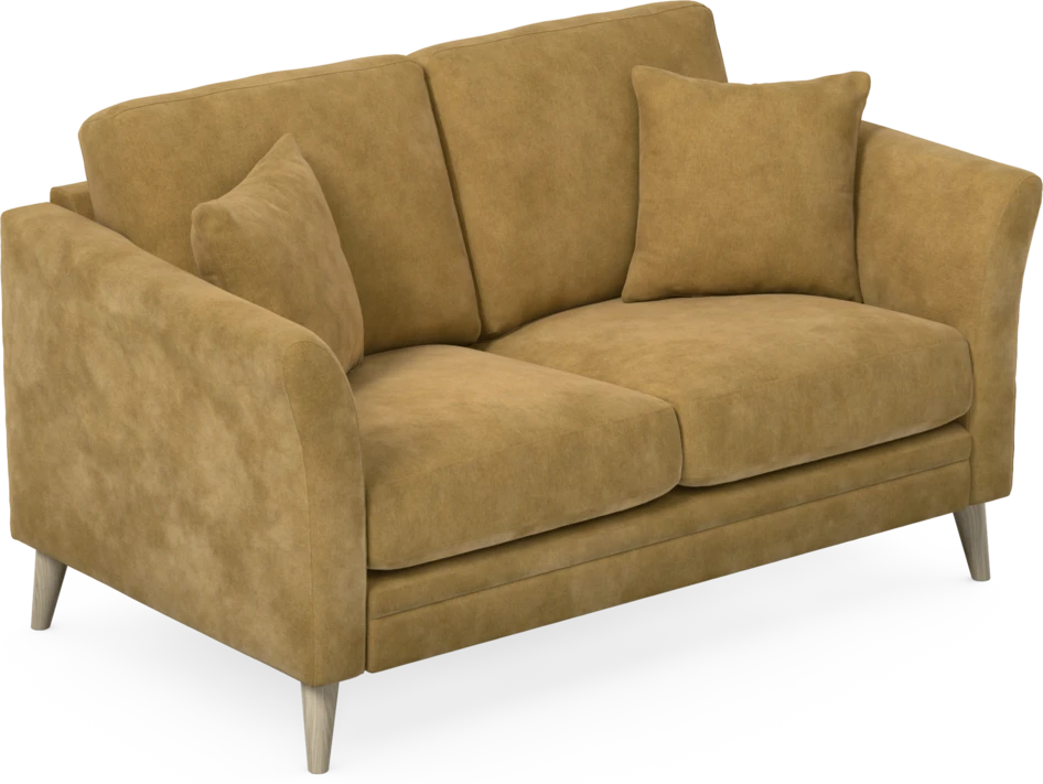 Eden - 2-sits soffa - Gul