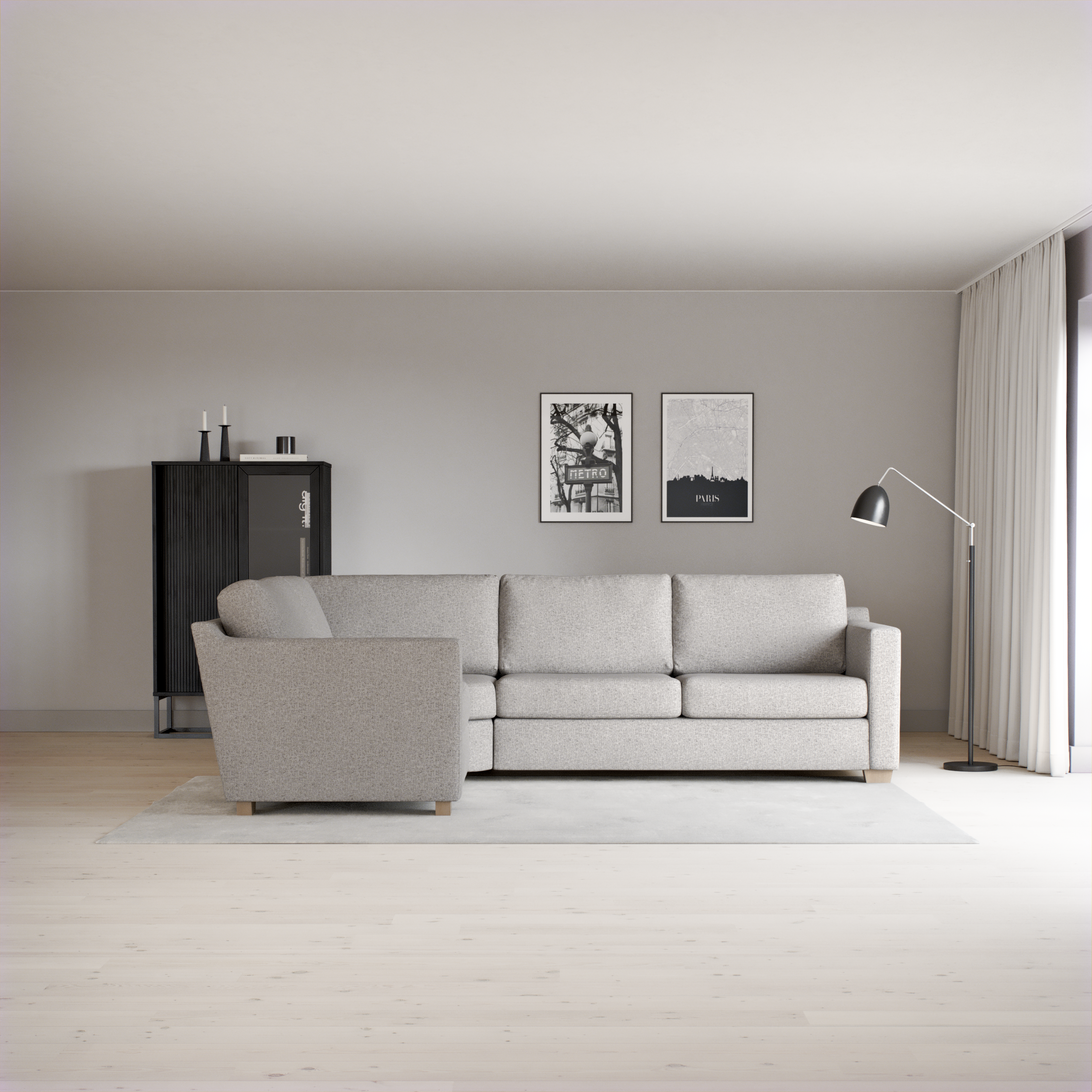 Friday - Hörnsoffa, 1,5+2,5-sits - inspiration