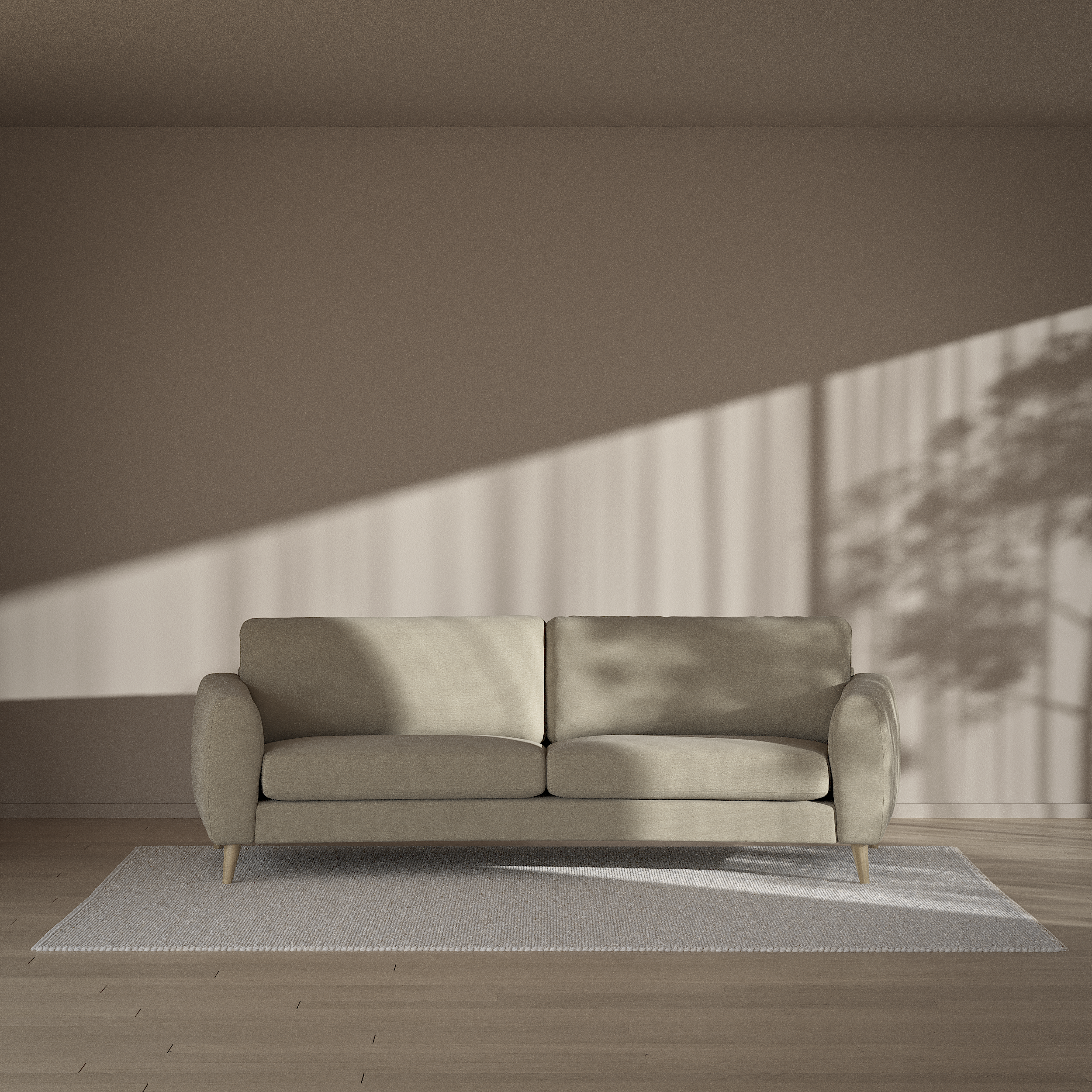 Bridge - 3-sits soffa svängd - inspiration