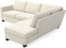 Friday - 2,5-sits soffa med divan höger - Beige