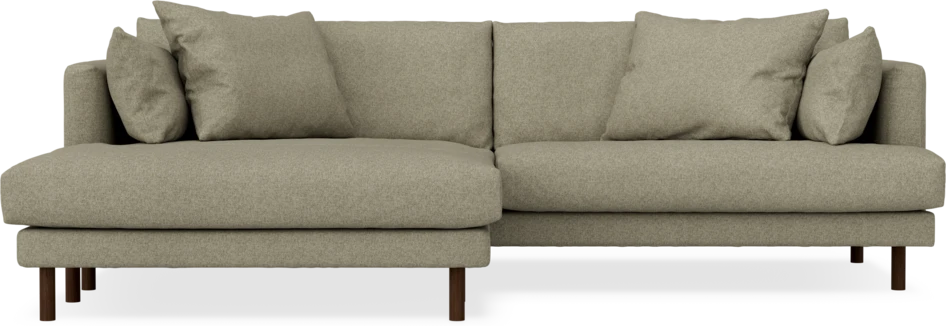 Harper - 4-sits med schäslong XL vänster - Beige