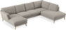Madison - 2-sits soffa med schäslong vänster och divan höger - Beige