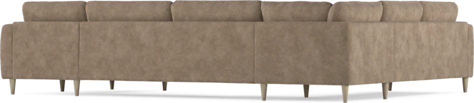 Bridge - Hörnsoffa, 2+3-sits med schäslong höger - Beige