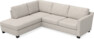 Friday - 2,5-sits soffa med divan vänster - Grå