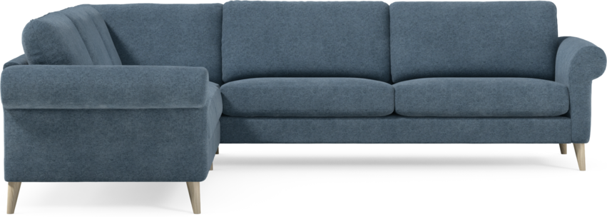Bridge - Hörnsoffa, 2+3-sits - Blå