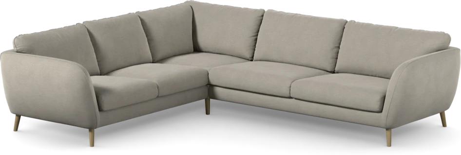 Madison Lux - Hörnsoffa 2+3-sits, hörn 1 - Grå