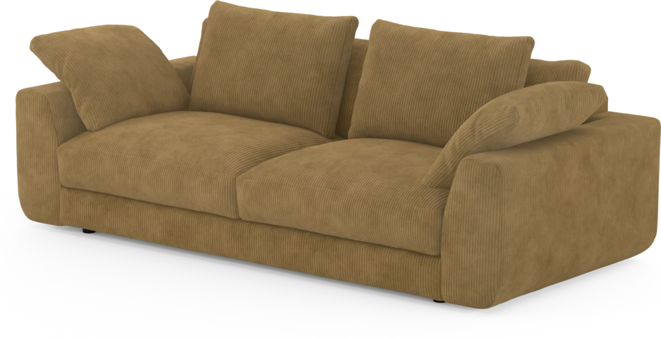 Amie - 3-sits soffa - Gul