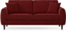 Eden - 2,5-sits soffa - Röd