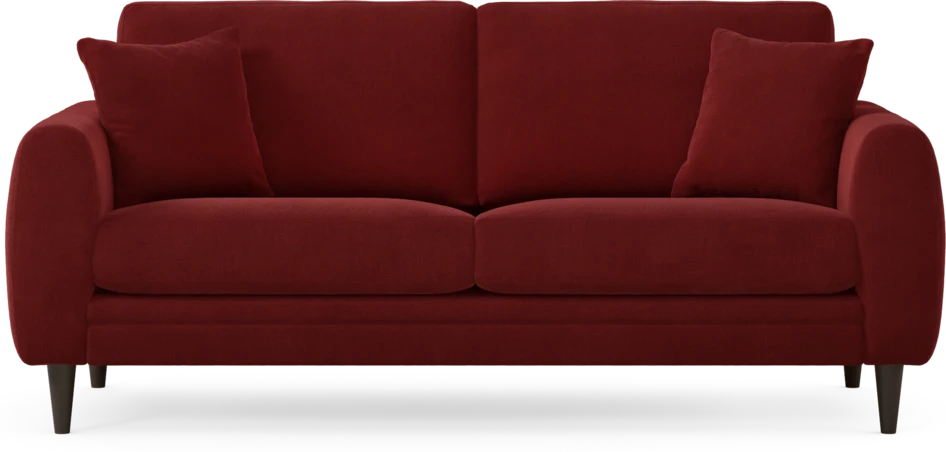 Eden - 2,5-sits soffa - Röd