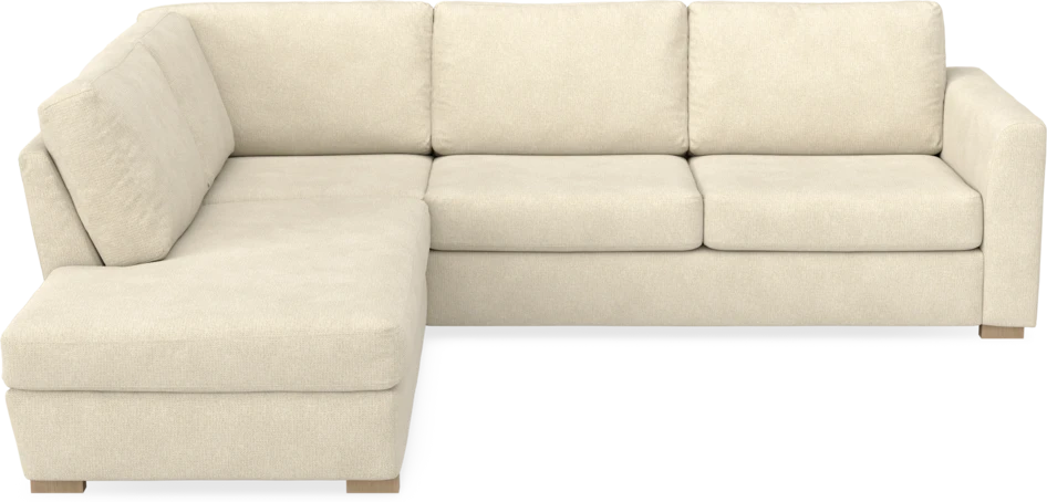 Friday - 2,5-sits soffa med divan vänster - Beige