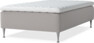 Delux Dream - Ramsäng, enkelsäng med bäddmadrass - Grå