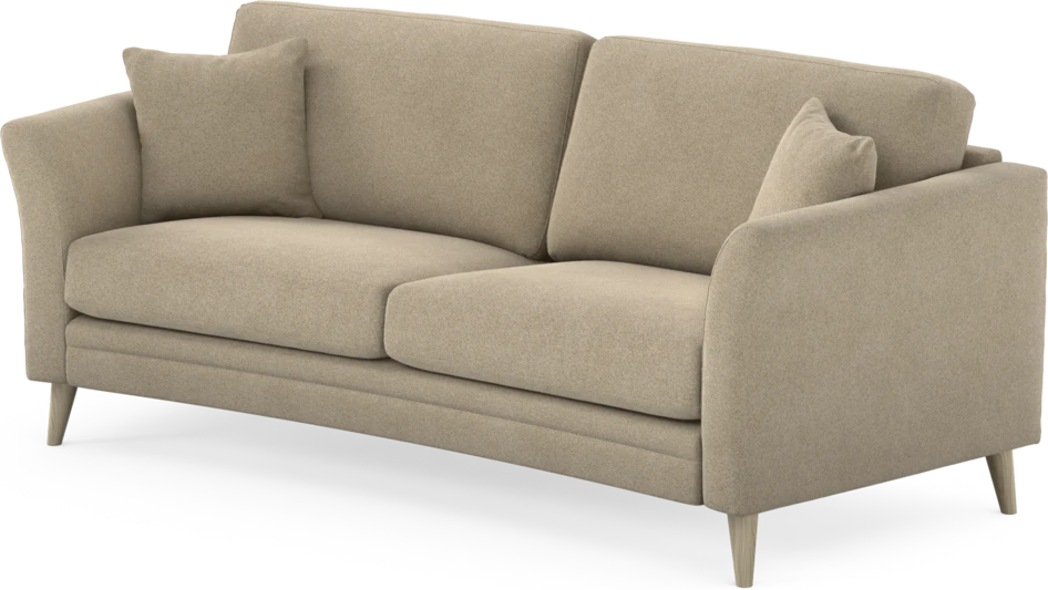 Eden - 2,5-sits soffa svängd - Beige