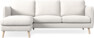 Madison Lux - 2-sits soffa med schäslong vänster - Beige