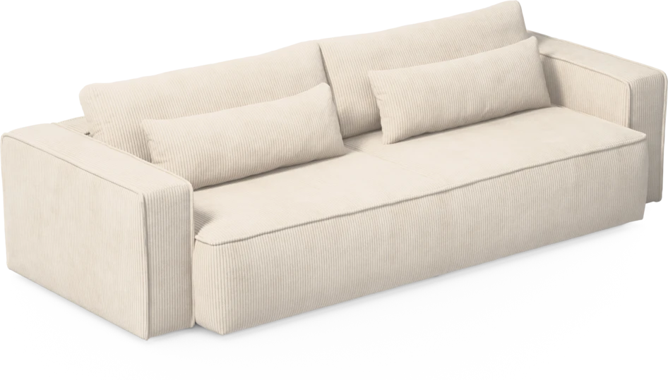 Ide - Bäddsoffa 4-sits - Vit