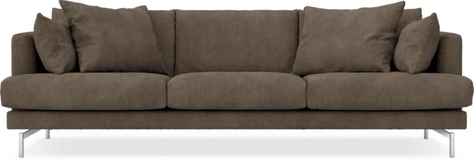 Harper - 4-sits soffa - Brun