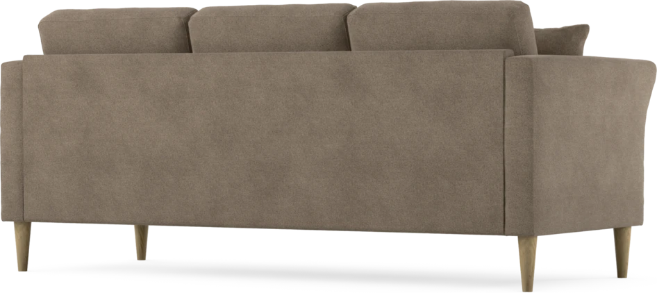 Eden - 3-sits soffa - Brun