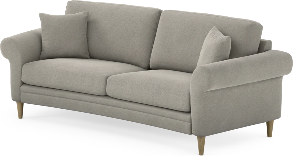 Eden - 2,5-sits soffa svängd - Grå