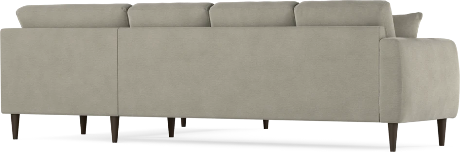 Eden - Hörnsoffa, 3+2-sits - Brun