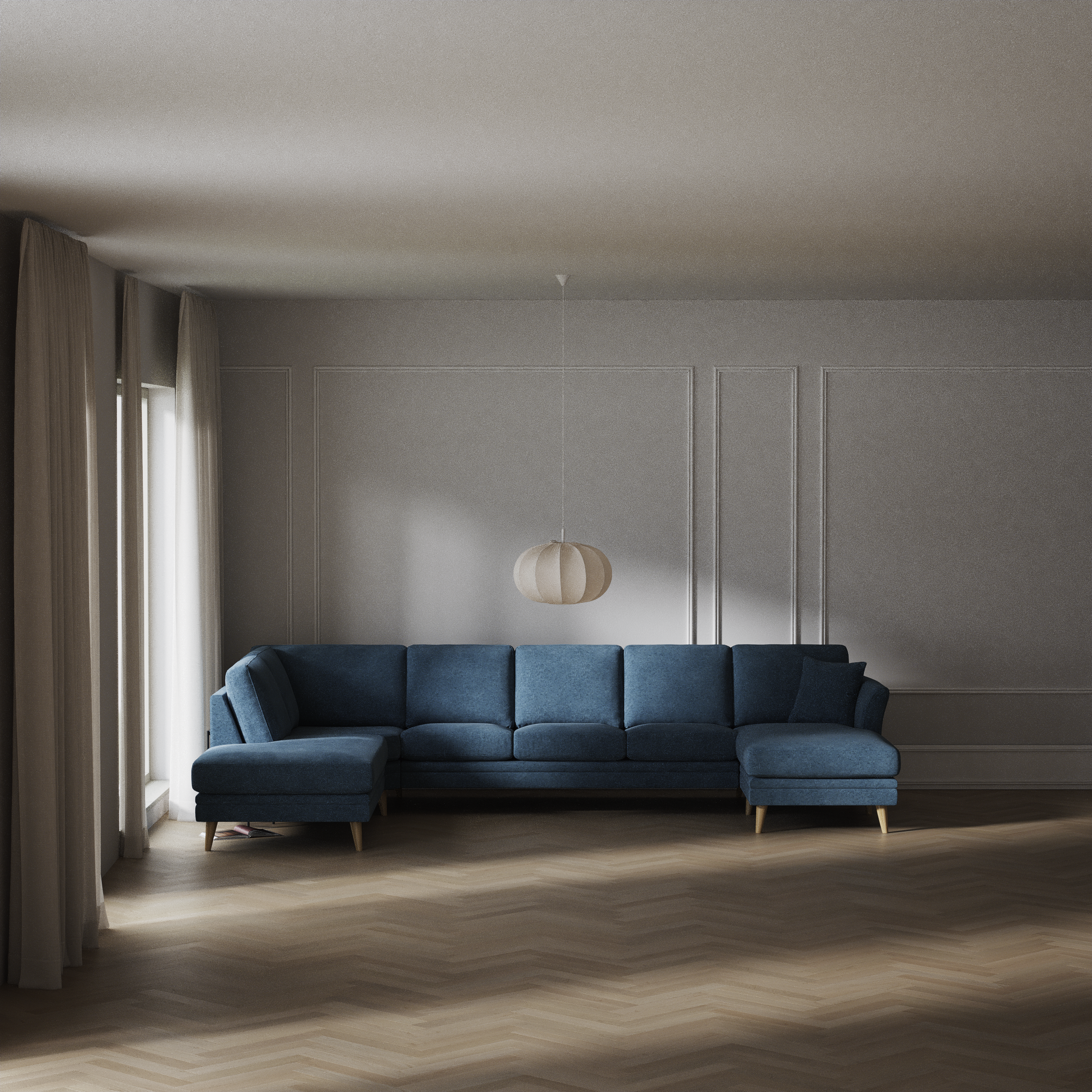 Eden - 3-sits soffa med divan vänster och schäslong höger - inspiration