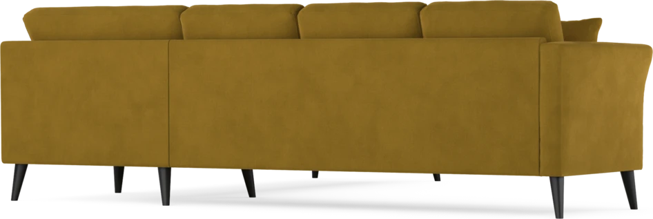 Eden - Hörnsoffa, 3+3-sits - Gul