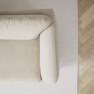 Madison Lux - 2-sits soffa med schäslong vänster - Beige
