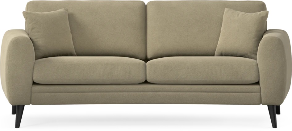 Eden - 2,5-sits soffa svängd - Beige