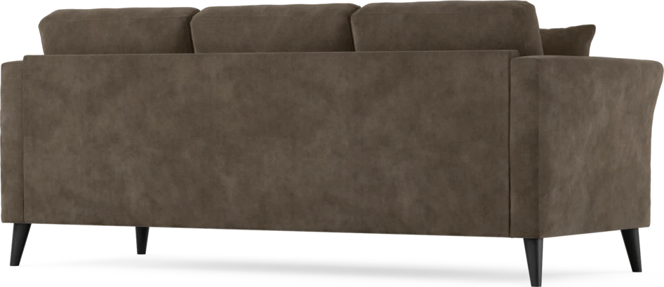Eden - 3-sits soffa - Brun