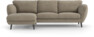 Madison Lux - 2-sits soffa med schäslong vänster - Beige