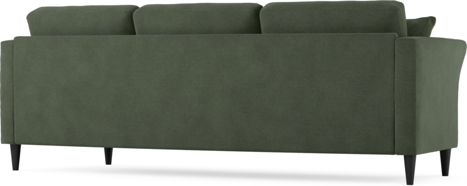 Eden - 3-sits soffa svängd - Grön