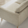 Bridge - 3-sits soffa svängd - Beige