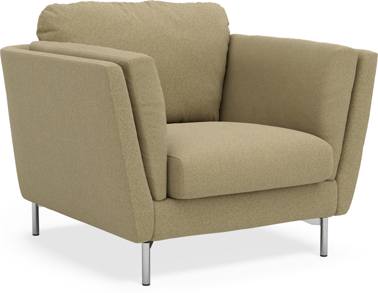 Madison Lux - Fåtölj, 70 cm - Gul