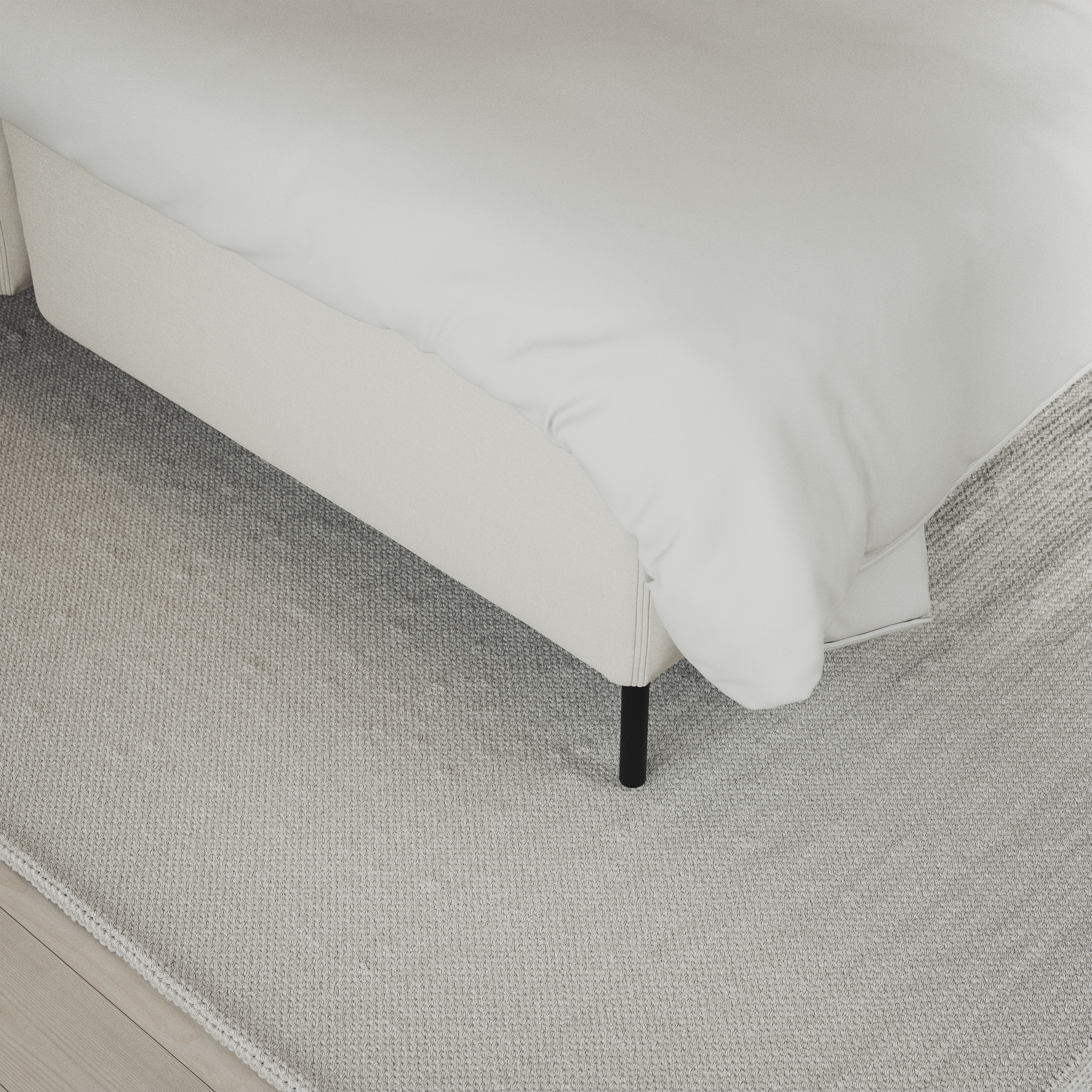 Delux Exclusive - Kontinentalsäng, enkelsäng 120 cm med bäddmadrass och sängben - inspiration