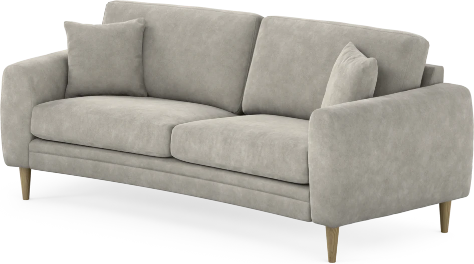 Eden - 2,5-sits soffa svängd - Grå