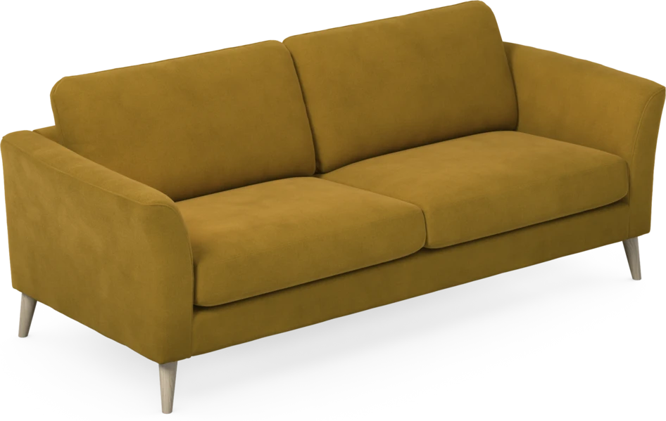 Bridge - 3-sits soffa - Gul