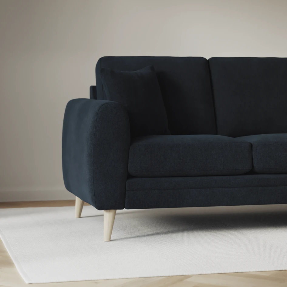 Eden - 3-sits soffa - Blå