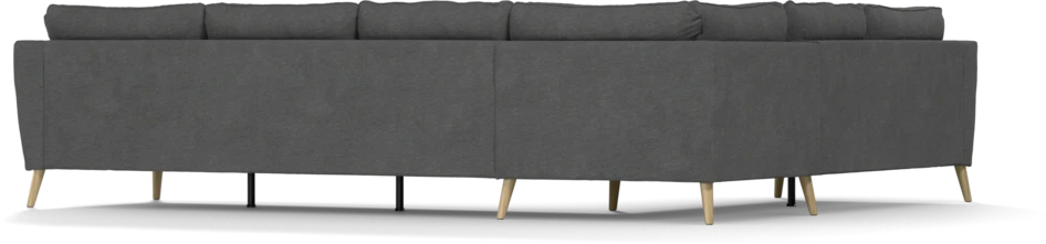 County - Hörnsoffa, 2+3-sits - Grå