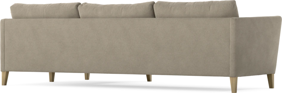 Winston - 3-sits soffa med schäslong, vändbar - Beige