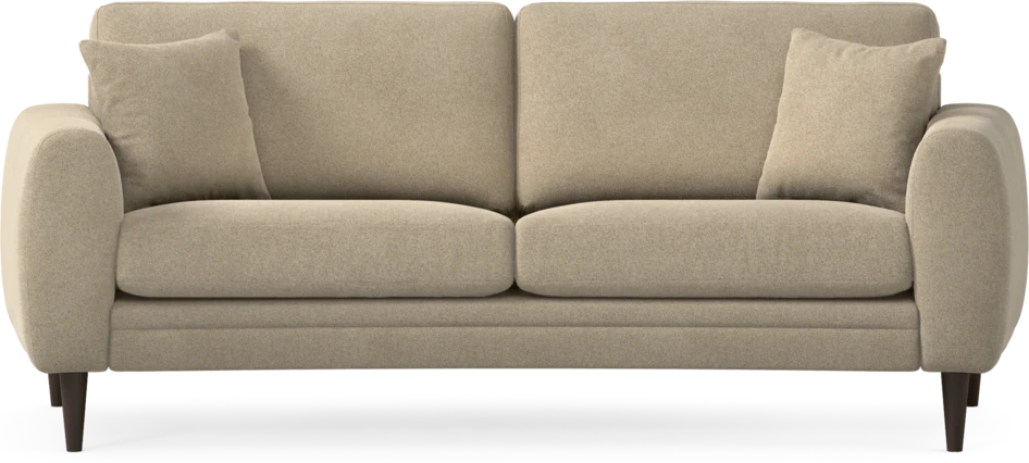 Eden - 2,5-sits soffa svängd - Beige