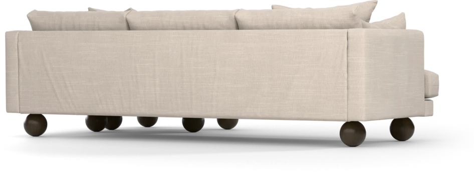 Harper - 4-sits med schäslong höger  - Beige