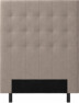 Delux Trensad - Sänggavel, 90-210 cm - Beige
